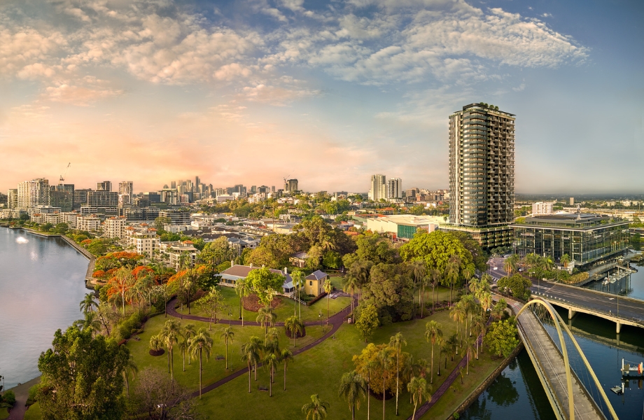 Tom Dooley Starts Work on 160-Home Highrise at Brisbane's Newstead