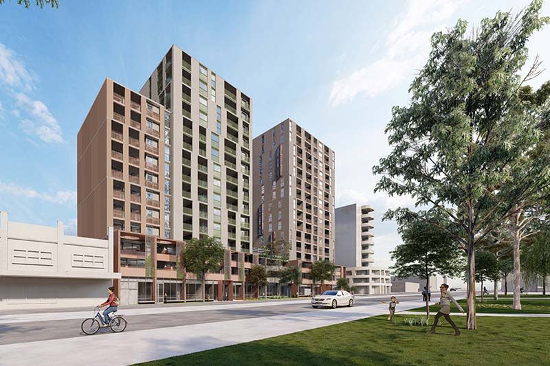 Assemble’s build-to-rent-to-own project at 511-537 Sydney Road, Coburg