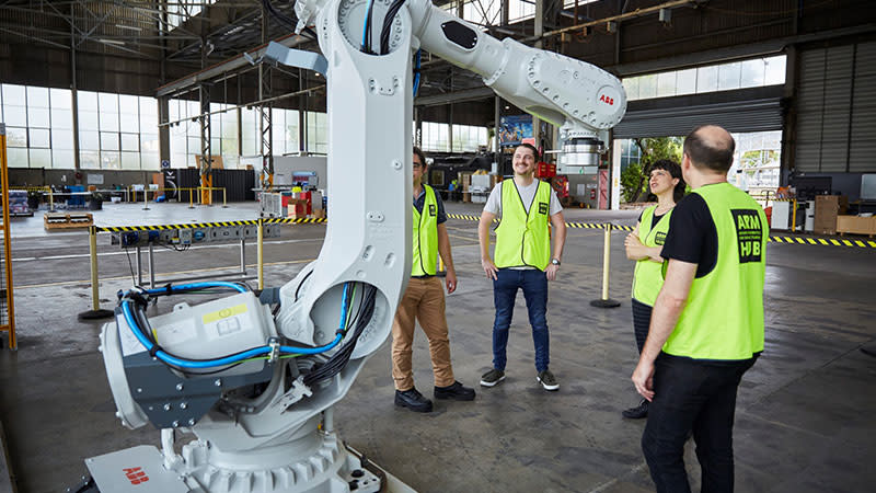 QUT Construction and Architectural Robotics Lab robot