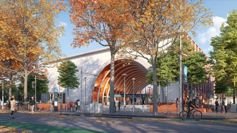 The Metro station at Arden has been the catalyst for the renewal plan.