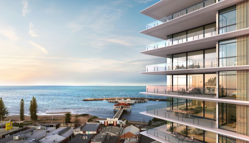 An artist's rendering of the Wollongong builder-developer’s first project in Queensland.