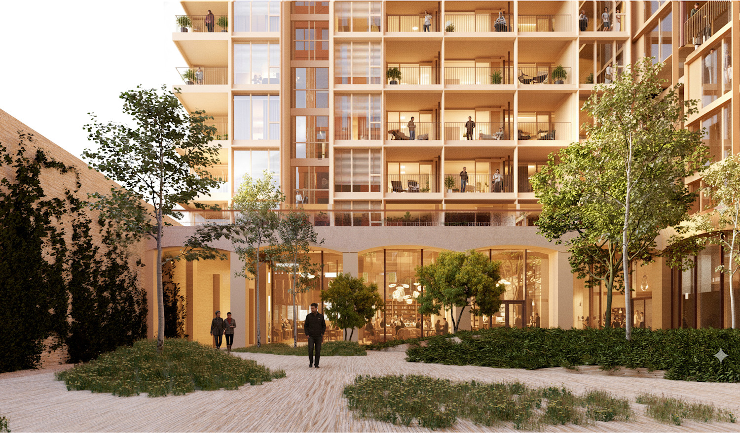 The 478-apartment block approval marks Stockland’s first move into the Victorian apartment market in two decades. Collingwood