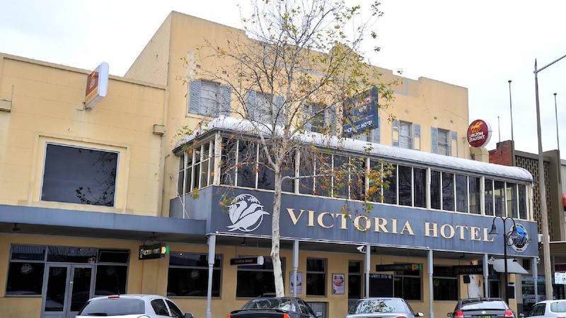 Previous record holder, the Victoria Hotel in Wagga Wagga.