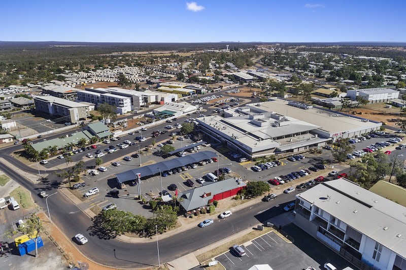 Moranbah Fair Shopping Centre, which is also owned by Sentinel.