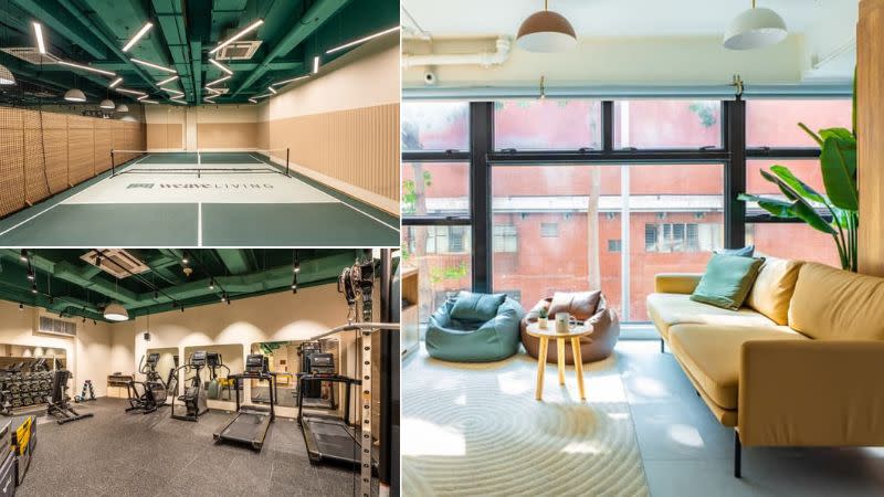 Images of student accommodation brand Weave Campus assets in Hong Kong.
