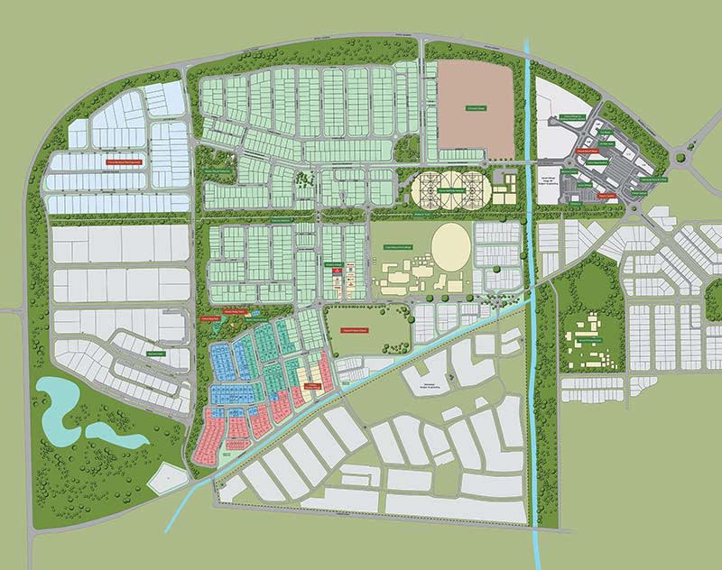 Vasse Estate masterplan