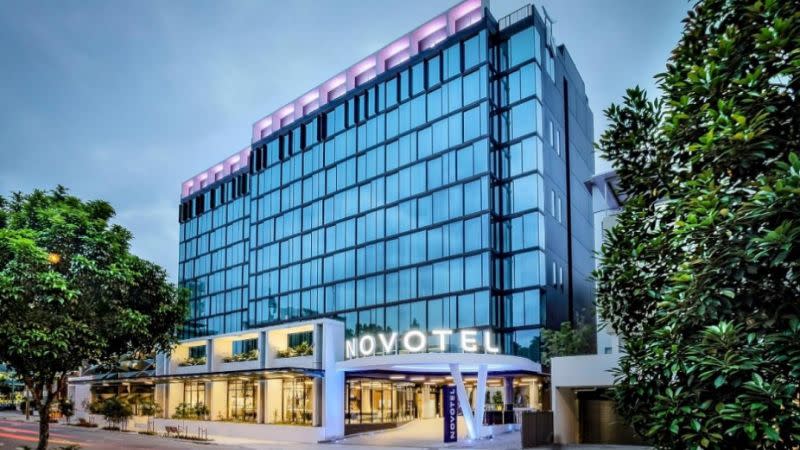 The existing 238-room Novotel Brisbane South Bank hotel.