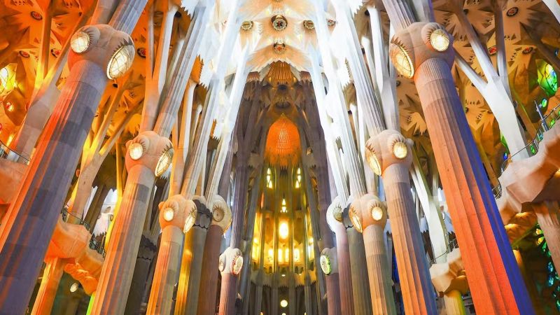 Gaudi's Sagrada Familia church in Barcelona is an early example of Bioarchitecture.