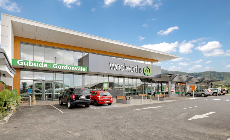 The Gubuda-Gordonvale Shopping Centre near Cairns which Woolworths has listed with intentions to stay on as an anchor tenant.