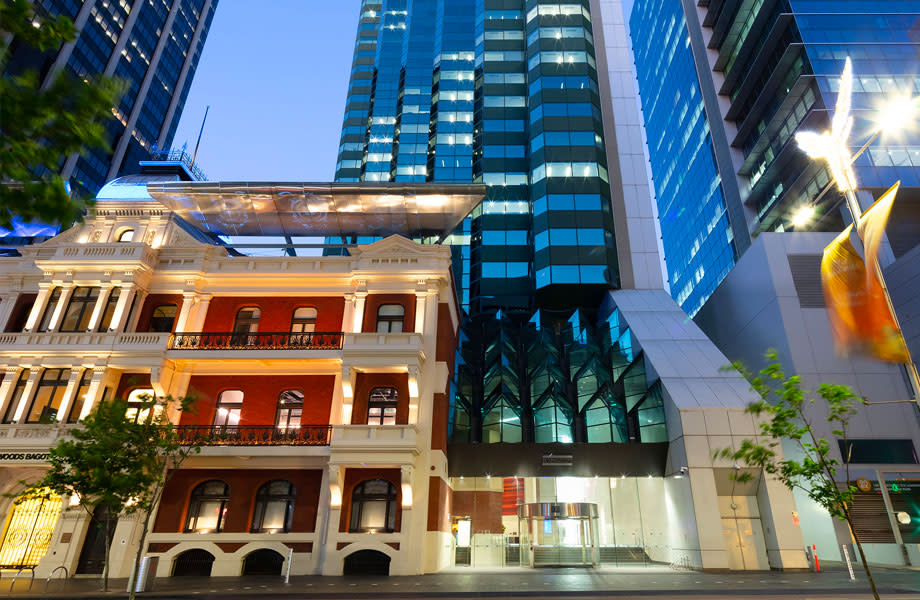 The 51-storey tower at 108 St Georges Terrace was acquired by Brookfield in 2007.