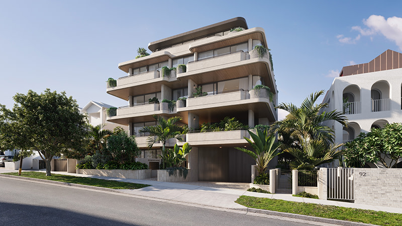 PBD Architects concept rendering of 80–90 Ramsgate Avenue