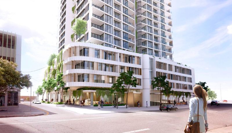 The construction and mining union won approval for the 30-storey Bowen Hills development earlier this year.