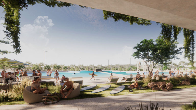 Ross said it had been a 10-year journey to bring a surf park to Perth.