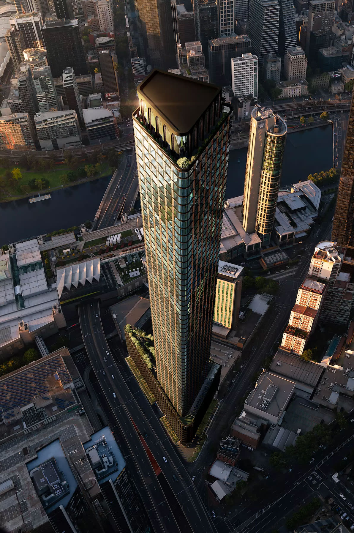 ▲ The developer intends to retain a third of the one-bedroom apartments in the podium of the building which will be rented through a third-party manager. Image: Elenberg Fraser