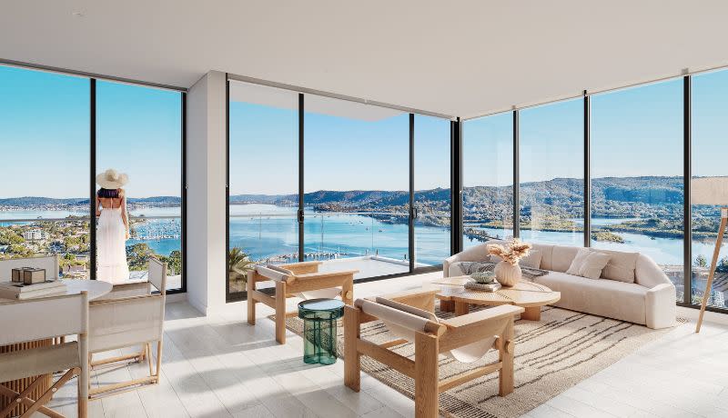 A sales campaign began this week.   Penthouses of up to 280 sq m will sell for around $3 million.