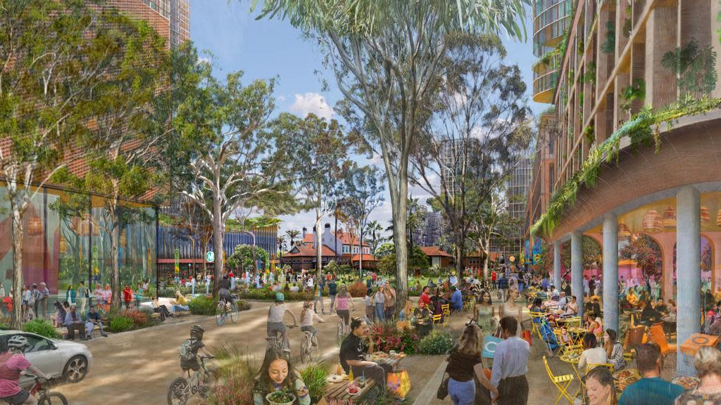 The new plan outlines a vision for a bustling urban neighbourhood.