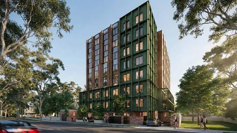 Parallel Workshop ICD Property North Road Clayton PBSA rendering