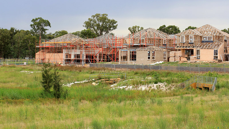 Housing project in Western Sydney