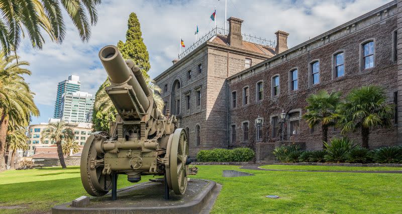 Orchard Piper want their development to reflect early bluestone buildings in St Kilda Road, like Victoria Barracks.