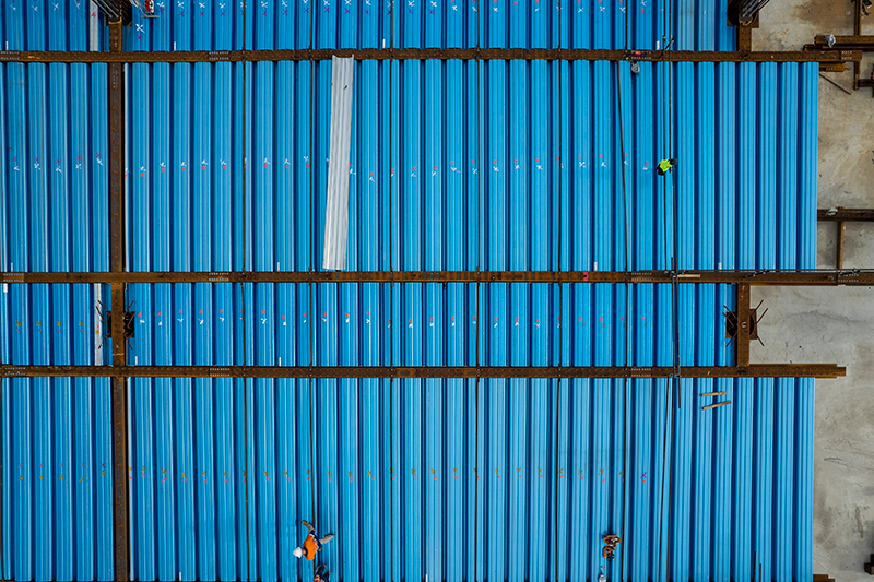 Fielders Western Sydney Airport materials aerial view