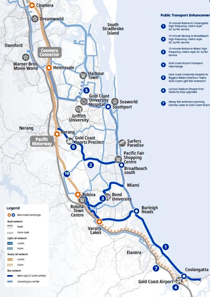 Gold Coast transport projects 2026