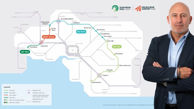 Ludo Campbell-Reid says the suburban light rail project will redirect the Melbourne property market.  (All images are courtesy of the Suburban Light Rail Authority.)