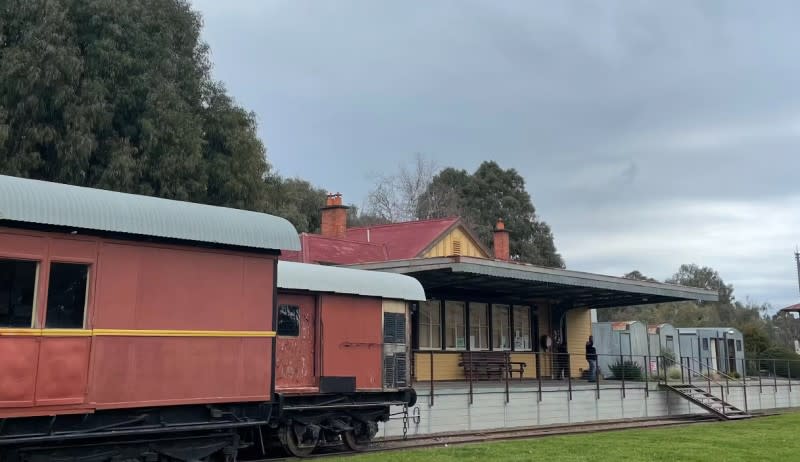 Mansfield Station Precinct in regional Victoria where new facilities will be created with Federal Government funding.