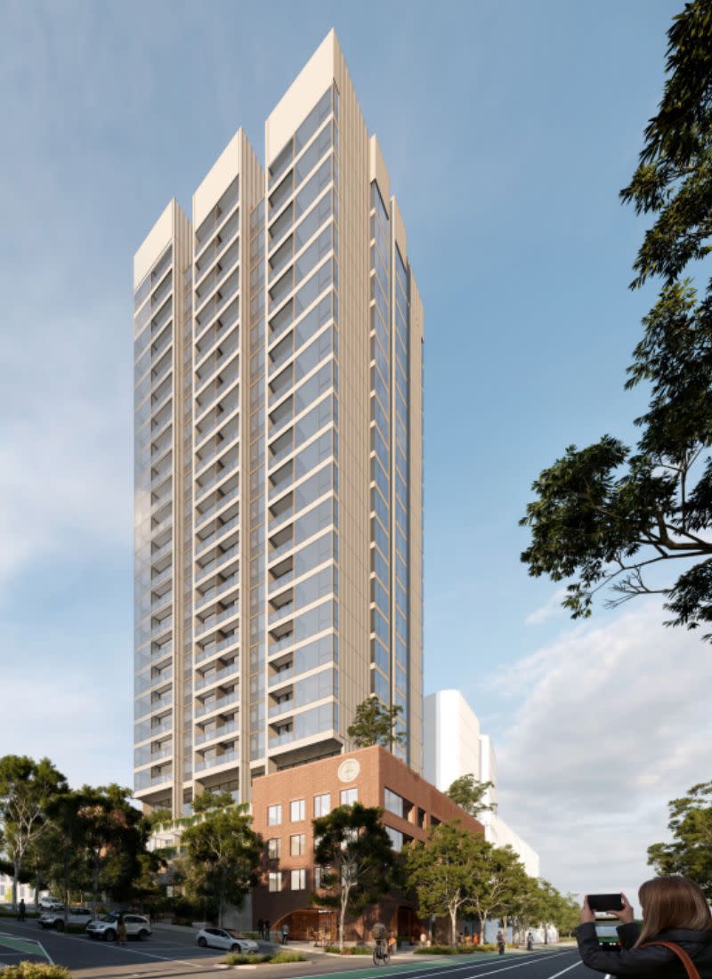 Novus on Laurens unster Terrace build-to-rent development department of transport planning