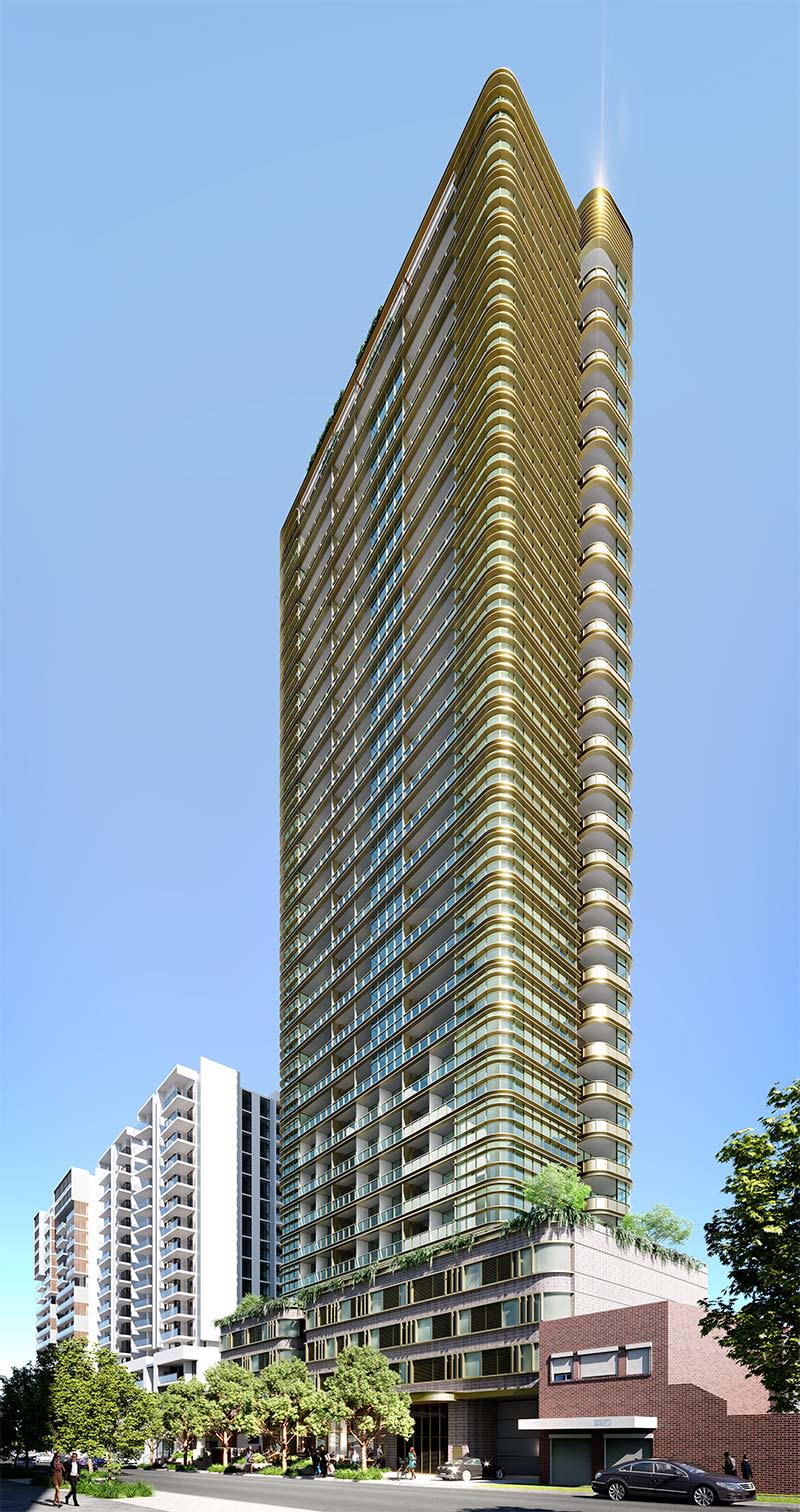 42 East Street Granville tower render