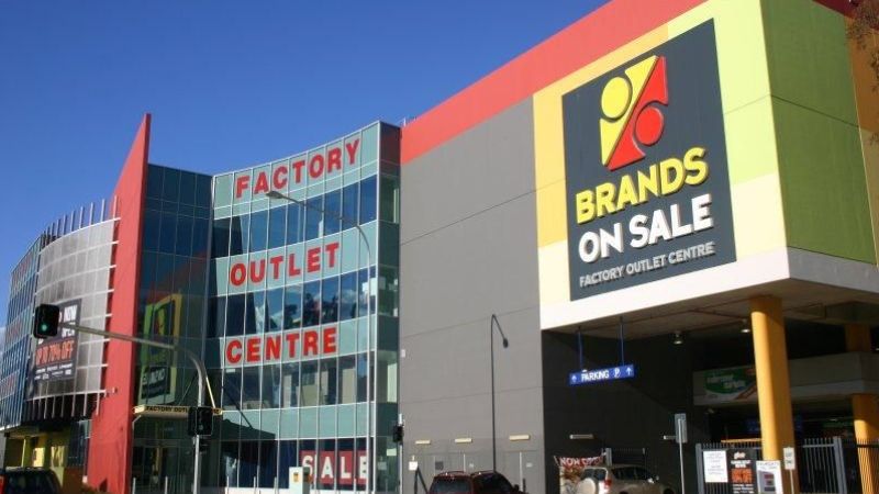 A photo of the former Brands on Sale outlet mall. 