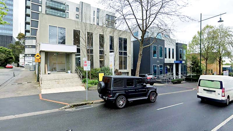 Existing building at 701 Station Street Box Hill.