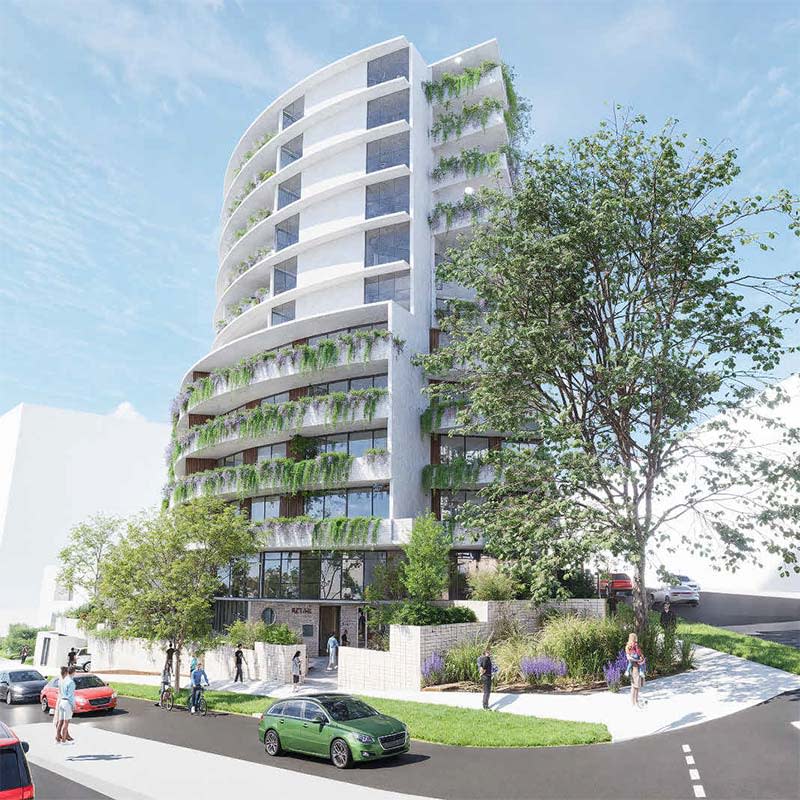Greensborough Mixed-Use tower Vicwide 4-6 Flintoff Street