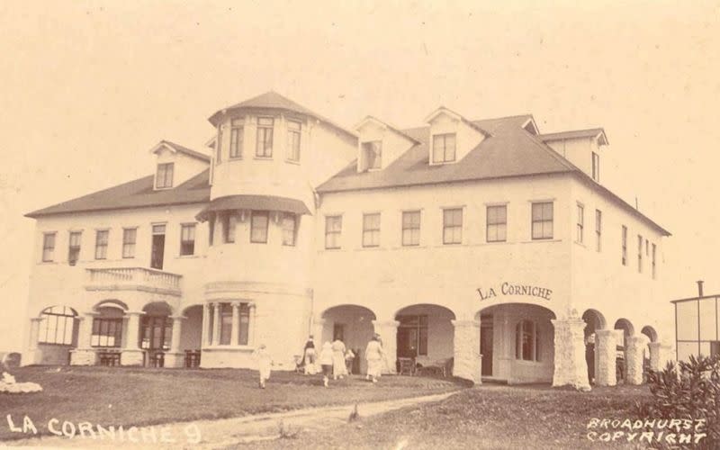 La Corniche, or Brock’s Folly, the early Mona Vale resort estate whose surviving remnant at 22 Darley Street East sits opposite Inca’s proposed Dawn site.