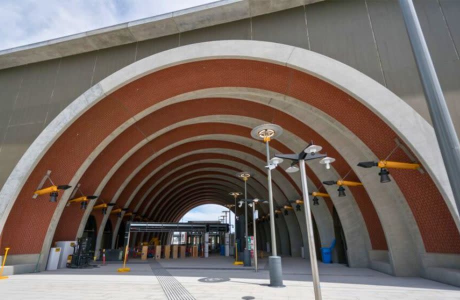 Arden Station, the first of five stations for the Melbourne Metro Tunnel project is finally complete.