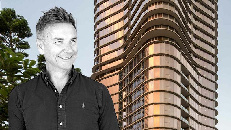 Danny Juric standing in front of Marella