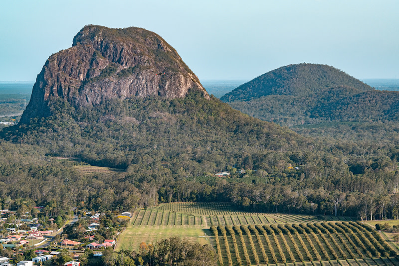 Lendlease says the Kinma Valley site has views of the Sunshine Coast’s Glasshouse Mountains.