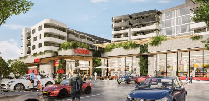 The site sale came with development approval and a lease agreement for a new, 4073sq m Coles and Liquorland.