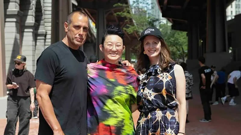 Gotham Park director Rosa Chang, co-founder Steve Rodriguez and chief operating officer Megan Brosterman