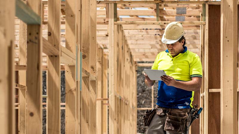 Skilled migrant construction worker 