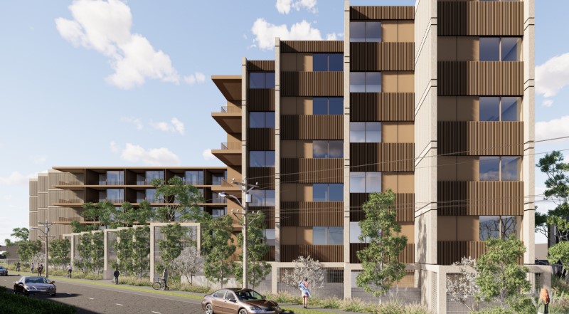 Rothelowman's design for DM Property's 1 York Street project in Geelong.