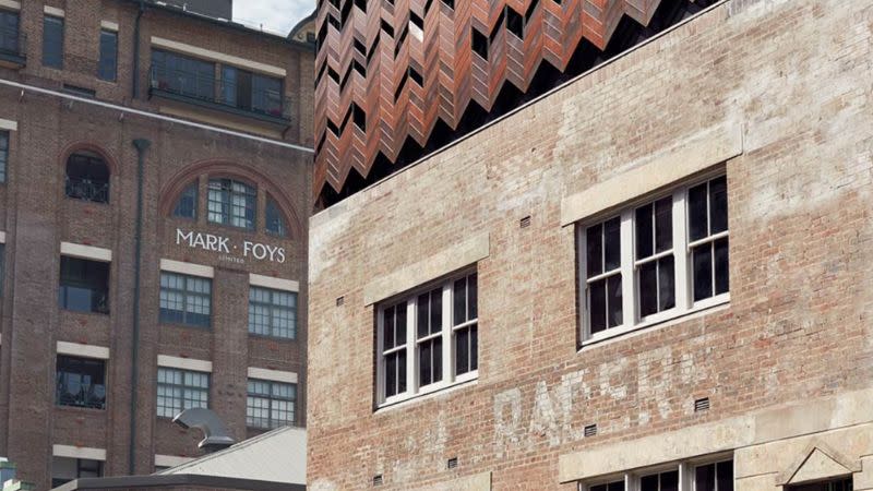 The heritage-listed former Australian headquarters of Paramount Pictures Studios, which has been transformed into a 29-room boutique hotel and cultural hub in nearby Surry Hills.