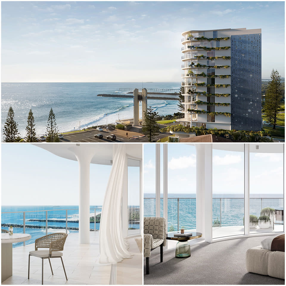 ▲ In May 2021, a California-based businessman and his Australian wife have just forked out a Gold Coast record of $8.15m for a luxury penthouse in the yet-to-be-built Awaken project.