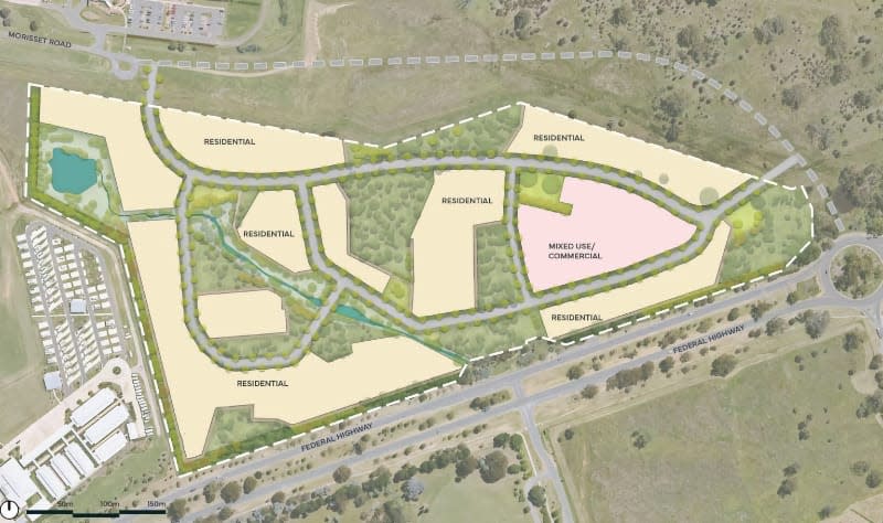 Gungahlin Block 800 masterplan