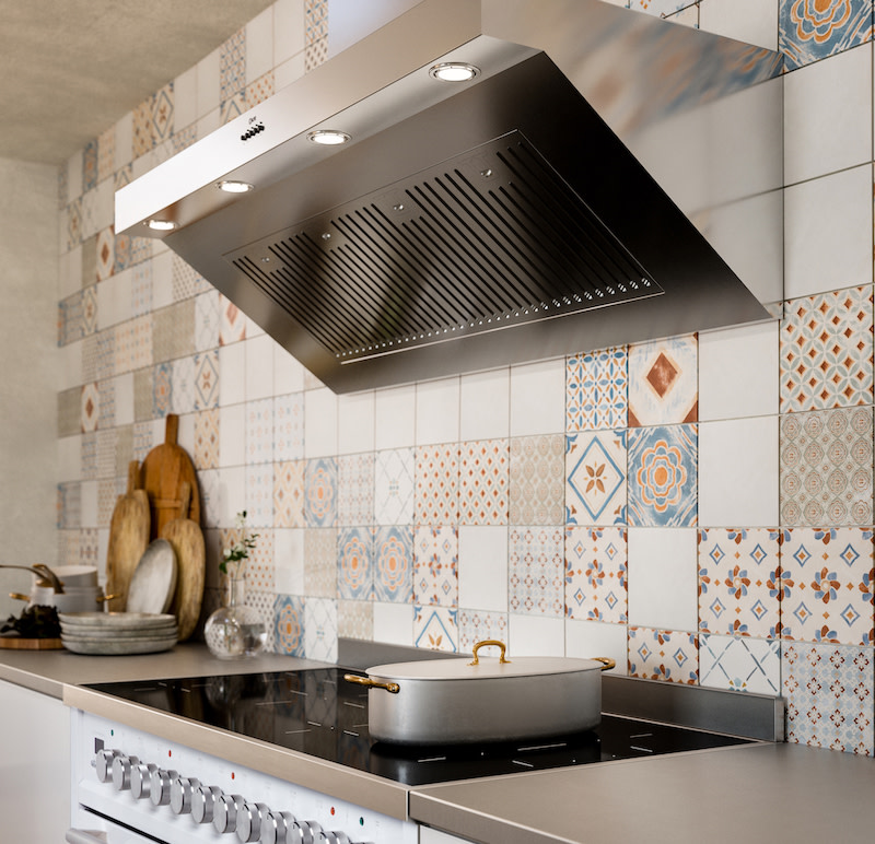 Modern, stylish kitchen with an Induction cooktop from ILVE.