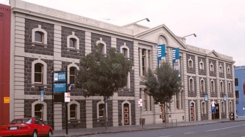 The Dennys Lascelles Woolstore in Geelong, Victoria. 