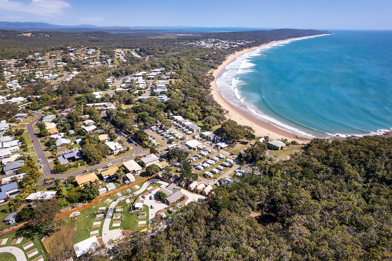 The NRMA Agnes Water Holiday Park is the closest park to the southern edge of the Great Barrier Reef.