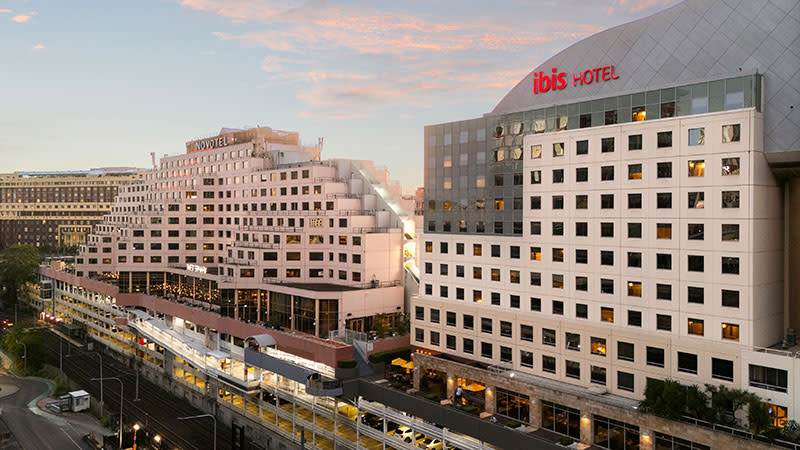 The Novotel Sydney on Darling Harbour and ibis Sydney Darling Harbour have 781 rooms between them