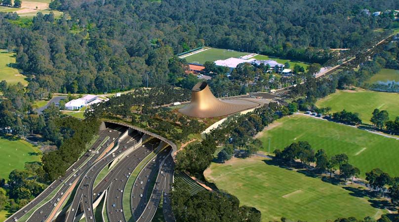 North East Link's twin tunnels between Watsonia and Bulleen