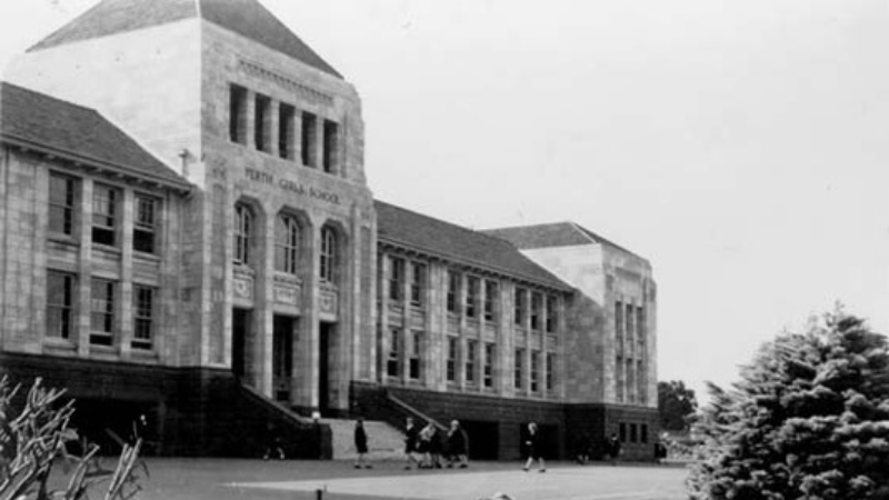 The site of the old Perth Girls School back in the day to be redeveloped by ADC.