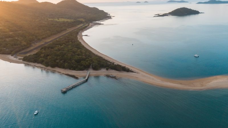 Atlassian co-founder Mike Cannon-Brookes, the new owner of the cyclone-ravaged and abandoned Dunk Island resort, is assessing plans to develop the former tourism jewel. 